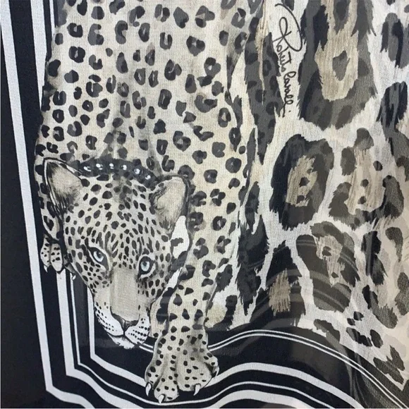 Roberto Cavalli Silk Cheta Kimono Blouse. EU 40. NWT. - Picture 10 of 10